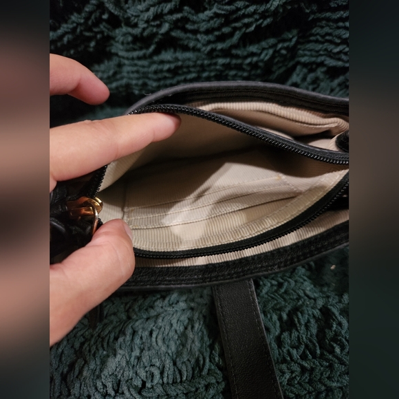 Margot New York Black Leather Crossbody Bag - Picture 5 of 15